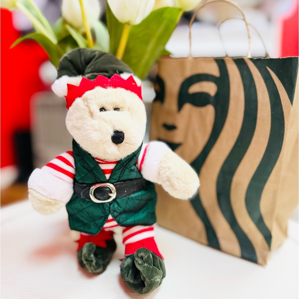 Starbucks Bearista Holiday Elf 2001 Edition